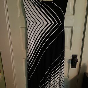 White House Black Market Strapless Dress